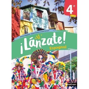 Comparateur de prix : Nathan ¡lánzate! : espagnol - 4e - livre de l'élève (édition 2023)