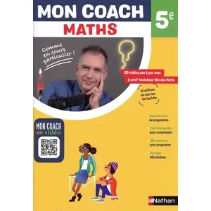 Comparateur de prix : Nathan Mon coach Maths 5e Emmanuelle Lafont (Auteur), Nicolas Herla (Auteur)