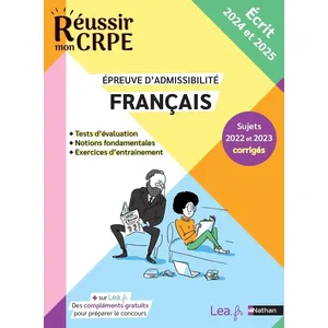 Comparateur de prix : Nathan Français - Epreuve écrite - admissibilité - 2024-205