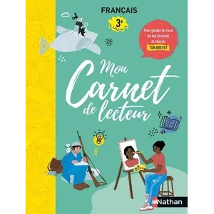 Comparateur de prix : Nathan Mon Carnet de Lecteur 3e - 2023 Adrien David (Auteur), Fabrice Sanchez (Auteur)