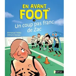 Nathan En avant foot - Un coup pas franc de Zac (Poche) pas cher