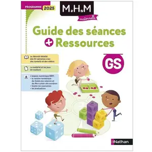 Comparateur de prix : MHM - GS - Guide des séances + ressources broché