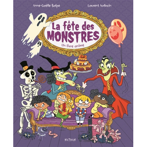 Nathan Frissons au CP : La fête des monstres - un livre POP UP 100% Halloween - dès 6 ans pas cher