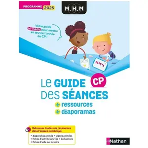Comparateur de prix : NATHAN Mhm - Cp - Guide Des Séances + Ressources + Diaporamas - Programme 2025
