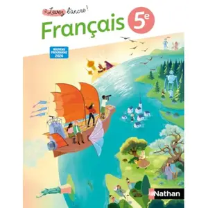 Levez l'ancre - Français 5e - Manuel élève - 2026 - Amélie Berthou-Sergeant - Nathan - broché - Scolaire / Universitaire broché pas cher