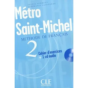 Comparateur de prix : Cle International Metro st michel niv 2 cahier d exercices + 1 cd audiode francais