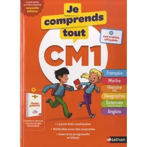 ISBN Cahier de soutien Je comprends tout CM1 - Nathan - Tout en un - Révisions à la maison pas cher
