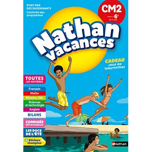 ISBN Nathan vacances : toutes les matières - du CM2 à la 6e (édition 2018) pas cher