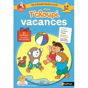 Comparateur de prix : Nathan Cahier de vacances T'choupi - j'entre au CP - 5/6 ans: De la GS au CP