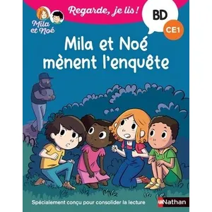 ISBN Mila et Noé mènent l'enquête : CE1 Eric Battut, Pierre Uong pas cher