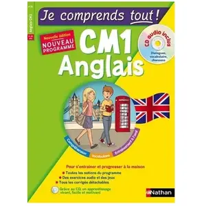ISBN Nathan Je comprends tout ! Anglais CM1, 9-10 ans : nouveau programme pas cher