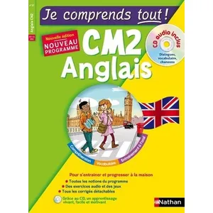 ISBN Nathan Je comprends tout ! Anglais CM2, 10-11 ans : nouveau programme pas cher