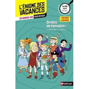 Comparateur de prix : ISBN L'ENIGME DES VACANCES PRIMAIRE Tome 37 : drôles de familles ! du CM2 à la 6e