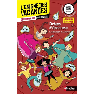 ISBN L'ENIGME DES VACANCES PRIMAIRE Tome 42 : drôles d'époques ! du CM1 au CM2 - 9/10 ans
