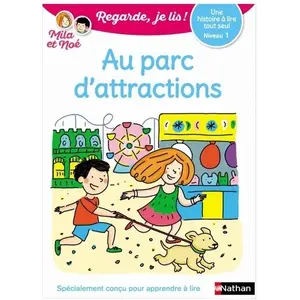 ISBN Une histoire à lire tout seul : Au parc d'attractions - Niveau 1 (Broché) pas cher
