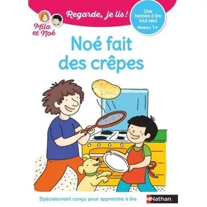 ISBN Nathan Noé fait des crêpes - Une histoire à lire tout seul - niveau 1+ pas cher