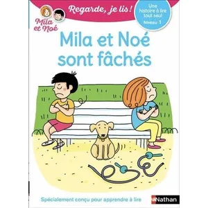 ISBN Nathan Une histoire à lire tout seul : Mila et Noé sont fâchés - Niveau 1 (35) pas cher