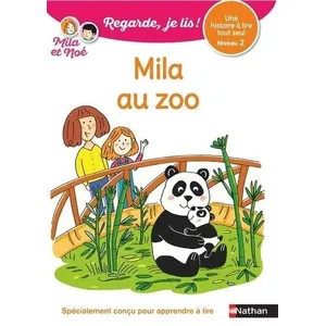 Nathan Mila Et Noé - Mila Au Zoo - Niveau 2 pas cher