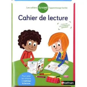 Nathan Cahier de lecture adapté aux enfant DYS ou en difficulté - Dès 7 ans
