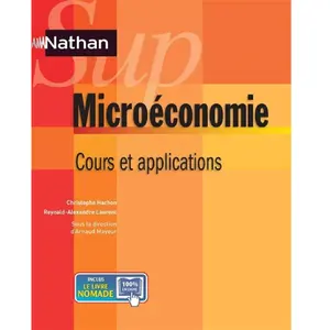 Nathan Microéconomie - Cours Et Applications