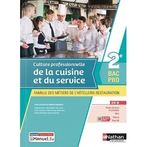 Comparateur de prix : Nathan Technique Culture Professionnelle De La Cuisine Et Du Service 2e Bac Pro