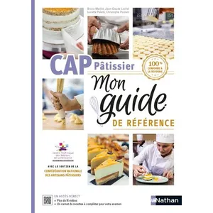 Comparateur de prix : Nathan CAP Pâtissier 1/2 Guide de Référence - 2022: Mon guide de référence