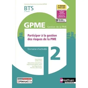 Domaine d'activité 2 - BTS 2ème année GPME (DOM ACT GPME) Livre + lice... pas cher