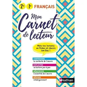 Comparateur de prix : NATHAN TSFA Français 2de 1re Mon Carnet De Lecteur