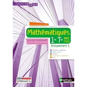 Nathan Technique Mathématiques 1re Tle Bac Pro Groupement C Pavages pas cher