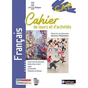 Comparateur de prix : Nathan Technique Français Cap - Cahier De Cours Et D'activités