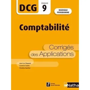 Comparateur de prix : Nathan Comptabilité - DCG 9 - Corrigés des applications - 2021