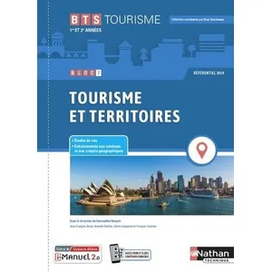 Nathan Technique Bloc de compétences 7 BTS tourisme et territoires - licence numérique pas cher