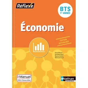 Nathan Technique Economie BTS 1ère année (Pochette Réflexe) Livre + licence élève 2017 pas cher