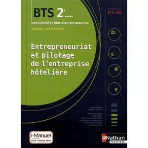 Comparateur de prix : Nathan Technique Entrepreneuriat Et Pilotage De L'entreprise Hôtelière Bts Mhr 2e Année
