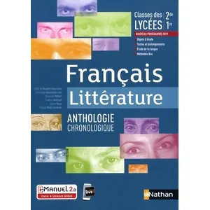 Comparateur de prix : Nathan Français - littérature - classes des lycées - 2de - 1re (édition 2019)