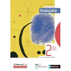 Comparateur de prix : Nathan Français 2de (L'esprit et la lettre) Livre + licence élève 2019
