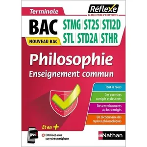 Comparateur de prix : Nathan Guide Bac Techno - Philosophie Toutes spécialités 1re/ Tle - Réflexe N° 64
