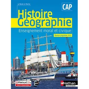 Comparateur de prix : Nathan Technique Histoire et Géographie EMC - CAP - Coll. Le Monde en marche