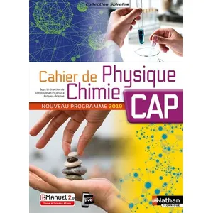 Comparateur de prix : Nathan Technique Cahier De Physique Chimie Cap
