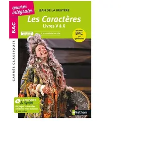 Comparateur de prix : Nathan La Bruyère, Les Caractères - Livres V à X Jean De La Bruyère (Auteur)
