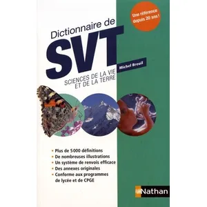 Comparateur de prix : Nathan Dictionnaire de SVT Sciences de la Vie et de la Terre