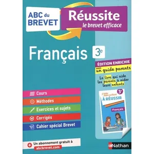Comparateur de prix : Nathan Réussite Famille - Français 3e Cécile de Cazanove (Auteur)