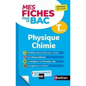 Nathan Physique chimie terminale : réforme du lycée Karine Marteau-Bazouni pas cher