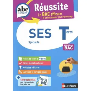 Comparateur de prix : Nathan ABC du BAC Réussite Sciences Economiques et Sociales Terminale