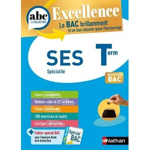 Comparateur de prix : Nathan SES terminale : spécialité : nouveau bac charles, karine