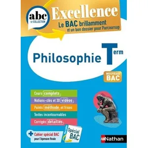 Comparateur de prix : Nathan ABC du bac excellence : philosophie - terminale (édition 2023)