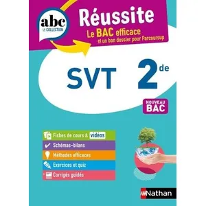 Comparateur de prix : Nathan ABC Réussite SVT 2de Christian Camara (Auteur), Claudine Gaston (Traduction)