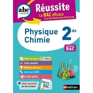 Comparateur de prix : Nathan ABC Réussite physique chimie 2de SYLVIANE LAFFITTE (Auteur)