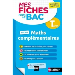 Comparateur de prix : Nathan Maths complémentaires terminale : réforme du lycée Pierre-Antoine Desrousseaux