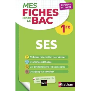 Comparateur de prix : Nathan SES 1re : réforme du lycée Delphine de Chouly, Fanny Le Gonidec, Fabienne Lepage